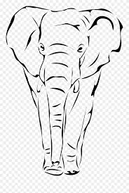 Once you're pleased with it, complete the line by transforming it into a somewhat rectangular shape. Bath Drawing Elephant For Free Download Elephant Drawing Clipart 5676276 Pinclipart