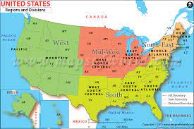What Is A Regional Map Us Regions Map