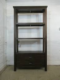 Joss & main features kitchen islands and carts in a variety of styles, sizes, and colors, which means that you can have extra cooking space without having to knock down any kitchen walls. Rustic Industrial Style Pike Main Mahogany Open Trestle Bookcase With Drawer 175 00 Picclick Uk