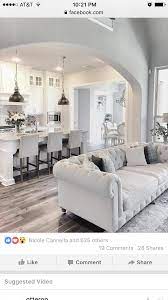 As modern interior decor idea, contemporary kitchen design becomes smart idea to represent elegant scheme in a house. Pin By Anna Holownia Kantor On Beach Cottage House Interior Home House Design