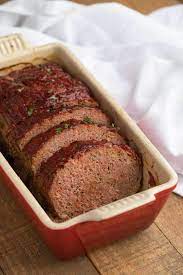 The best meatloaf recipe topped with a sweet and tangy glaze. Classic Beef Meatloaf Beef Three Meat Options Dinner Then Dessert