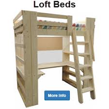 25 diy bunk beds with plans. Loft Bed Bunk Beds For Home College Made In Usa
