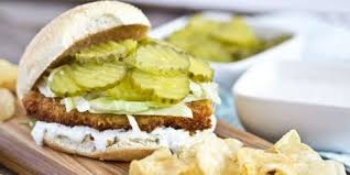 Lay each patty on the bottom bun, followed by pickle, lettuce and tomato. 40 Easy Chicken Sandwich Recipes Best Chicken Sandwiches Delish Com