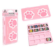 Easy to install and remove. Iine Game Card Case For Nintendo Switch Pink Game Card Storage Box With 2 Micro Sd Card Slot Amazon Com Au Video Games