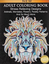 Plus, it's an easy way to celebrate each season or special holidays. Amazon Com Adult Coloring Book Stress Relieving Designs Animals Mandalas Flowers Paisley Patterns And So Much More Coloring Book For Adults 9781979601733 Elsharouni Cindy Books
