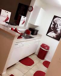 Red Kitchen Ideas Red Bathroom Decor Kitchen Decor Apartment Red Home Decor