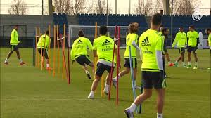 Real Madrid Complete Final Training Session Before The Celta Game Soccer Training Drills Real Madrid Soccer Drills