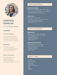 Cv lulusan sma untuk lamaran kerja: Cara Membuat Cv Menarik Untuk Anak Sma Wirahadie Com