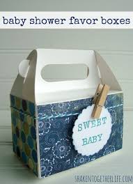 Easy Baby Shower Favor Boxes For A Surprise Baby Shower Baby Shower Favor Boxes Baby Shower Favors Surprise Baby Shower