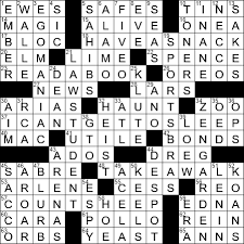 La Times Crossword 13 Feb 19 Wednesday Laxcrossword Com