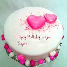 Happy Birthday Sapna Cake Hd Images Download Awesome Happy Birthday Cake Name Wishes Pictures Edit In 2020 Happy Birthday Cakes Cake Name Birthday Cake