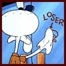 Squidward Loser Gifs Tenor