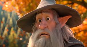 Lord of the Rings Pixar style