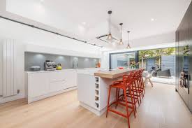 40mm postformed & pvc edge. 75 Beautiful Kitchen With Gray Cabinets And Wood Countertops Pictures Ideas July 2021 Houzz
