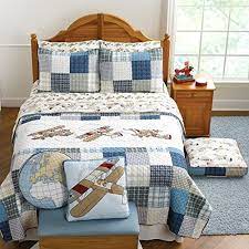 brandream cute boy helicopter bedding set kids quilt set queen size you can find more details by visi kids bedding sets queen bedding sets bed linens luxury