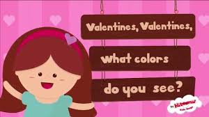 Personalize cute and adorable valentine's day cards for kids to hand out to all their classmates this february 14th. Valentines Valentines What Colors Do You See Valentine S Day Song For Kids Youtube