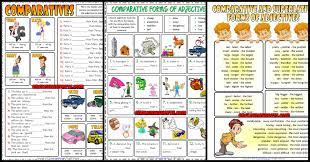 The apple is as red as a fire truck. Comparatives And Superlatives Esl Printable Worksheets