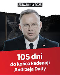 Krzysztof - 👉 Już tylko 1️⃣0️⃣5️⃣ dni do KOŃCA KADENCJI A.Dudy ➖  ️odliczacie❓️ | Facebook