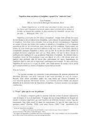 Maybe you would like to learn more about one of these? Pdf Napoleon Dans Ses Lettres A Josephine Quand Il La Traite De Vous