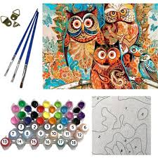 Tale Hobby Sayilarla Boyama Hobi Seti Baykus Numarali Fiyati