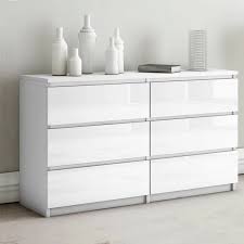 Edgeco maintains north america's largest pvc color matching edgebanding and sheet veneer inventories available for same day shipping. Cashel Chest Of 6 Drawer High Gloss Cabinet Ikea Malm Inspired Design Shopee Philippines