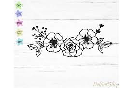 Free Free Svg Flower Border Free