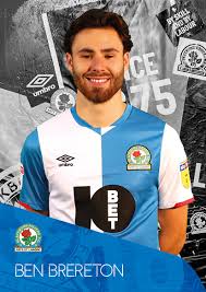 Ben brereton is currently playing in a team blackburn rovers. Rovers Ben Brereton Postcard