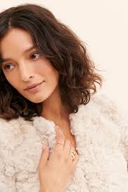 Elsa Faux Fur Short Coat