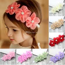 Shop the latest styles for newborn, infant, and toddler headbands to dress your little girl! Infant Hair Accessories Baby Lace Big Flower Pearl Princess Babies Girl Diamond Hair Band Headband Babys Head Band Kids Hairwear Flower Hair Accessories For Weddings Pink Flower Hair Accessories From Melee 2 33