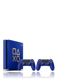 Ps 4 kaufen & verkaufen über kostenlose kleinanzeigen bei markt.de. Sony Playstation 4 Slim Days Of Play Limited Edition 500gb Blue E Chassis 2 Controller Mit Vertrag Gunstig Kaufen