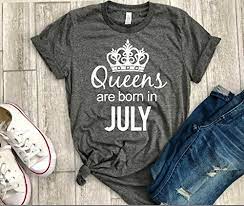 4th of july birthday shirt. Amazon Com Birthday Shirt Queens Tee July Birthday Tshirt Birthday Shirt July Birthday Gift Handmade