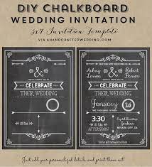 Diy Chalkboard Wedding Invitation Templates Chalkboard Wedding Invitations Free Wedding Invitation Templates Free Wedding Invitations
