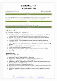 Grey kitchen cabinets wood worktop maintenance man resume example. Maintenance Man Resume Samples Qwikresume