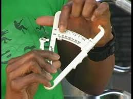 Fitness Monitors Body Fat Caliper Demonstration