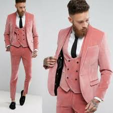 Alibaba.com offers 1,591 skinny fit suits products. Pink Velvet Slim Fit Men Suit Wedding Tuxedos 3 Piece Formal Suit Groom Blazer Ebay