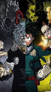 Show animation when changing between wallpapers with background animation setting. Mha Manga Wallpapers Wallpaper Cave