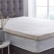 Mattress topper on memory foam mattress. Silentnight Impress 7cm Memory Foam Mattress Topper In 4 Sizes Costco Uk