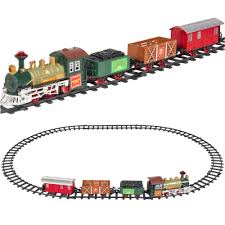 Bcp Kids Electric Railway Train Track Toy Playset W Music Lights Toy Train Toy Trains Set Model Trains
