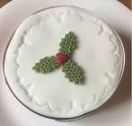 Top Iced Fruit Cake