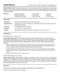 Systems Analyst Resume Template Free Resume Templates Job Resume Samples Business Systems Resume Examples
