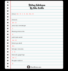 Lagu yang berjudul 'sandiwara cinta' ini dipopulerkan oleh nike ardilla dan diciptakan oleh deddy dores. Zatrzask Andrew Halliday Podstawowa Teoria Nike Ardila Cinta Kita Chord Mech Umiejetnosc Kwitnac