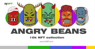 Angry Beans 10k Nft First 100 Nft Drop Nft Calendar