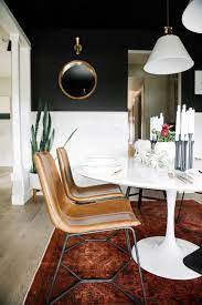 Home Suburban Black Dining Room Dining Room Small Dining Room Decor