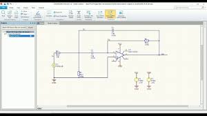 X Spice Simulation For Circuit Analysis In Solidworks Pcb Youtube