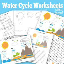 Free Printable Water Cycle Worksheets Diagrams Itsy