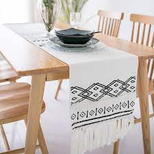 Maybe you would like to learn more about one of these? Cotton Knitted Table Runner Nordic Modern Table Cover Runner For Dinning Room Geometric Pattern Bed Towel Tv Cabinet Tablecloth Table Runners Aliexpress
