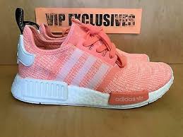 Adidas Nmd R1 W Sun Glow White Bright Pink Orange Coral By3034 Women S Sz 6 10 5 Ebay