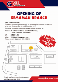 A travel guide on where to eat and what to do. Gdex New Branch Kemaman K 127 Ground Gd Express Sdn Bhd Facebook
