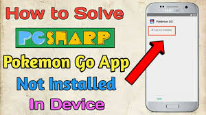 The package conflicts with an existing package by the same name.. How To Easily Solve Pokemon Go Pgsharp App Not Installed Problem In Any Device Youtube