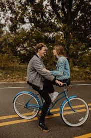 Couples Bike Photography Emily Dekoster Bike Photoshoot Couple Bike Photography Bike Couple